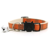 Pet Safety Plaid Collar