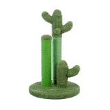 2 Size Cactus Style Cat Tree House Climbing Stratching