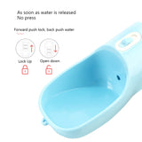 2 in 1 food feeding water dispenser dog water bottle