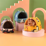 Pet Hamster Nest Plush Warm Parrot Hammock