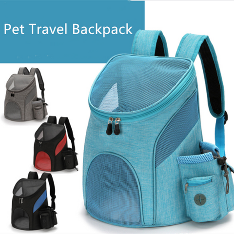 Outdoor Pet Travel Double Backpack