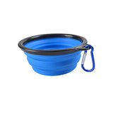 Dog Ccollapsible Water Bowl Silicone Travel Portable