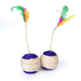 Cat Toy Pet  Sisal Scratching Ball