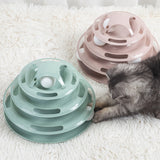 Intelligence Amusement disc cat toys ball