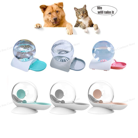 Bubble Automatic Cat Water Bowl Fountain