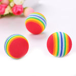 Colorful Cat Toy Interactive Ball Toys