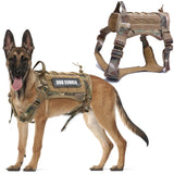 Tactical Harness Pet Training Vest And Leash