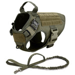 Military Big Dog Harness Pet German Shepherd