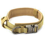 Dog Training Collar Adjustable Tactical Dog Collar And Leash Set