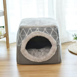 2 in 1 Mulifi-functional Dog Bed Kennel Cat