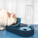 New 2-in-1 Cat Bowl Water Dispenser