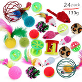 Cat Pets Toys Mouse Shape Balls