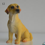 Synthetic Resin Labrador Dog Figurine Animal