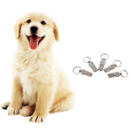 5xAnti-Lost pet ID Address Label Tag