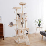 Luxury Pet Cat Tree House Condo Furniture