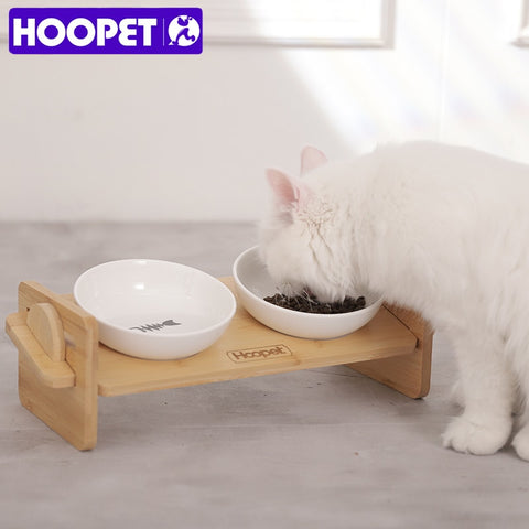 HOOPET Pet Bowl Cat Elevated