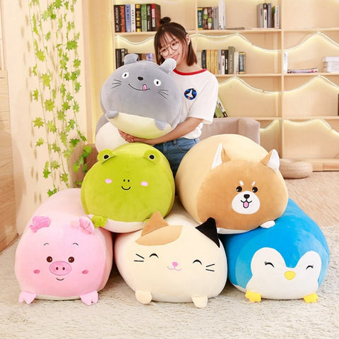 18-28CM Soft Animal Pillow Cushion Cute