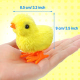 Cat Toy Wind Up Jumping Chicken Funny Pet