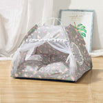 Sweet Princess Cat Bed Foldable Tent