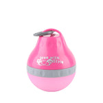 Suitable silicone traveling pet water dispensers