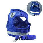 Dog Harness with Leash Summer Adjustable