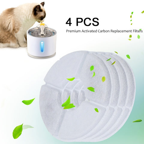 4 pcs/lot Activated Carbon Filter For 2.4L Automatic