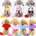 Cute Angel Pet Leashes And Collars