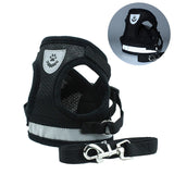 Dog Harness with Leash Summer Adjustable