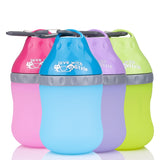 Suitable silicone traveling pet water dispensers