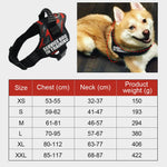 K9 Dog harness Nylon Adjustable customize