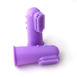 Natural Silicone Pet Finger Toothbrush,