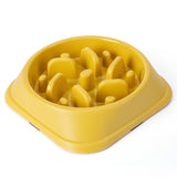 Pet Dog Slow Feeder Bowl Non Slip Puzzle Bowl