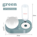 New 2-in-1 Cat Bowl Water Dispenser