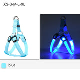 Rechargeable LED Nylon Dog Harness