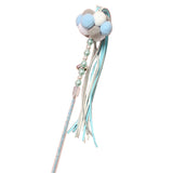 Cat Teaser Wand Beaded Teaser Stick