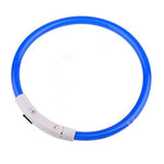 Led Usb Pet  Night Luminous Charge Collar