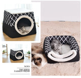 2 in 1 Mulifi-functional Dog Bed Kennel Cat