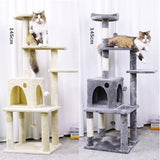 Cat Tree Climbing Tower with Sisal Scratching