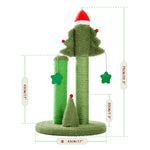 2 Size Cactus Style Cat Tree House Climbing Stratching