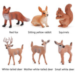 New Artificial Animals Figures Miniature Toys Fox