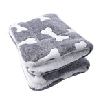 Pet supplies winter warm soft blanket