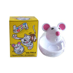 Pet Cat Feeder Toy Mice Shape Food Rolling