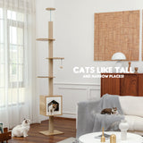 Modern Cat Trees Floor to Ceiling Stable