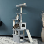 Inches Multi-Level Cat Tree Modern Cat Activity Tower