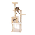 Cat Tree Climbing Tower with Sisal Scratching