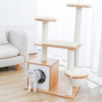 Cat Tree Climbing Tower with Sisal Scratching