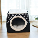 2 in 1 Mulifi-functional Dog Bed Kennel Cat