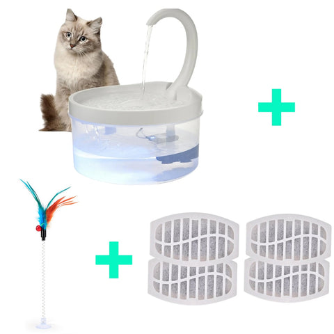 Pet Water Fountain Swan Neck Shaped