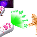 1PC Pet Cat Toy Light Pointer Paw Style