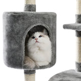 Cat Tree Multi-Level Tower with Scratching Posts